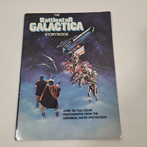 The BATTLESTAR GALACTICA Storybook VINTAGE 1979 Scholastic Book SCI-FI used